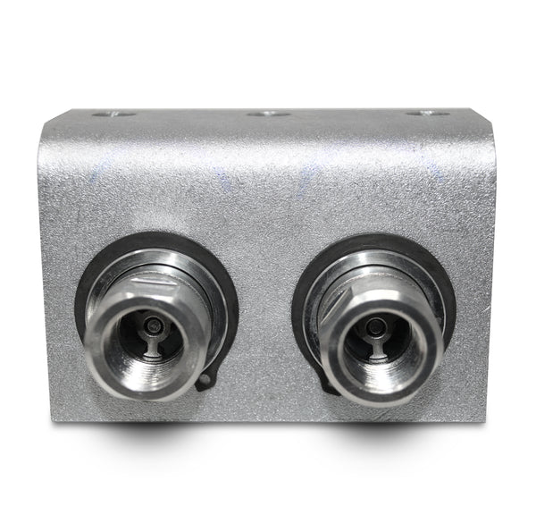 TL39B-2 Hydraulic Quick Release Coupling 1/2'' NPT Double Break-away Bracket Set