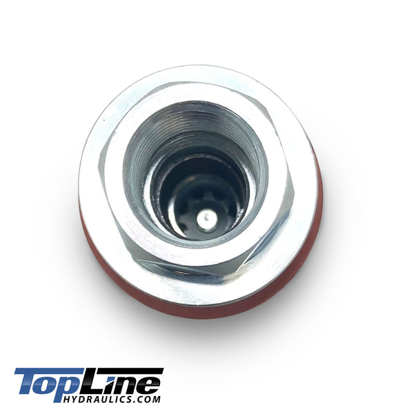 1/2" NPT Ag Female Hydraulic Quick Coupler Push Pull Connect Under Pressure TL97