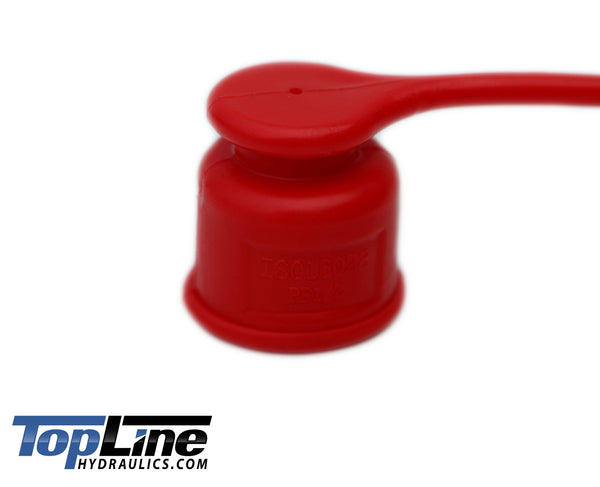 5/8" body Dust cap set for Flat Face Hydraulic quick coupler Bobcat skid steer