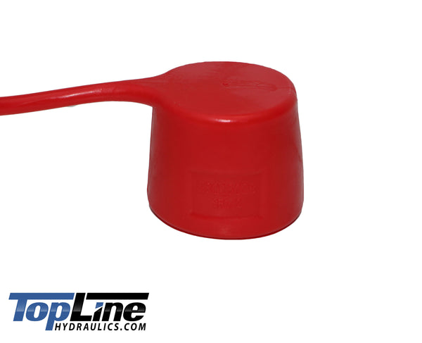 5/8" body Dust cap set for Flat Face Hydraulic quick coupler Bobcat skid steer