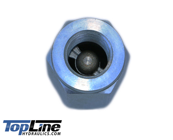 3/8" NPT - 3/8" body size TL41 Flat Face Quick Connect Hydraulic Couplers for Bobcat Skid Steer Loaders