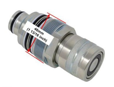 1/2" Aftermarket Replacement for 4BD4FI Cartridge Female FFI Coupler Flat Face TL60