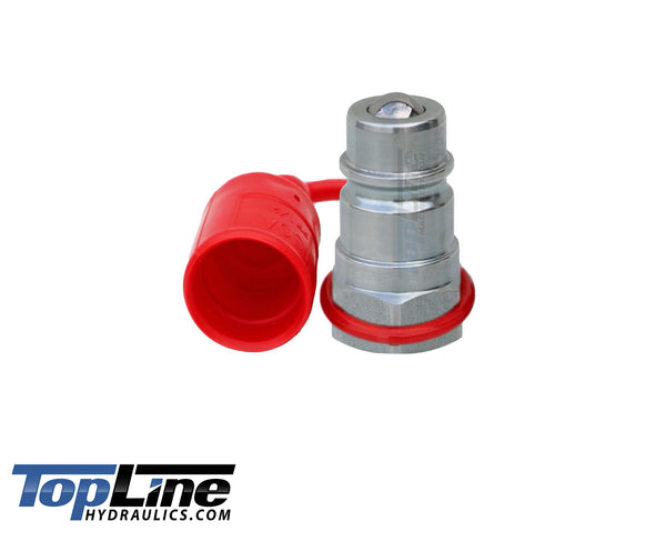 TL38 1/2" NPT Thread Ag Quick Connect Hydraulic Coupler Ball style 1/2" body size for Tractor Bobcat Skid Steer Loaders Implements