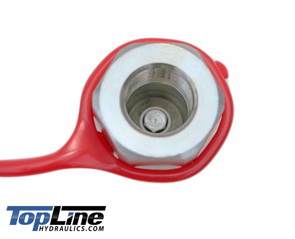 TL40-MF 1/2″ NPT Flat Face Connect Under Pressure Hydraulic Quick Couple Set