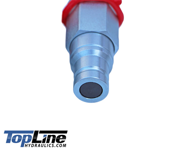3/8" NPT - 3/8" body size TL41-M Male Flat Face Quick Connect Hydraulic Male Coupler for Bobcat Skid Steer Loaders