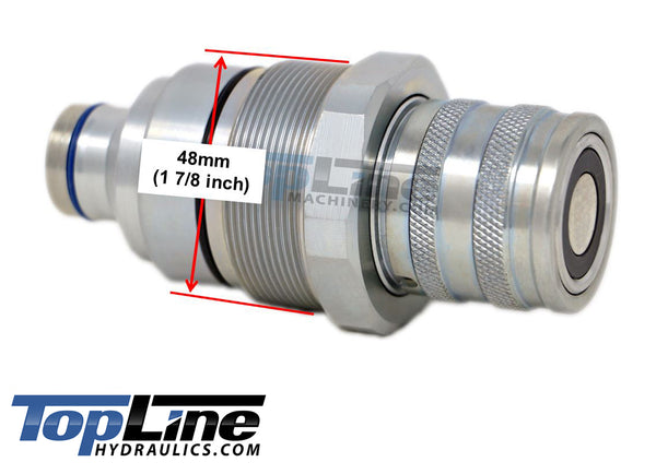 Aftermarket Replacement 4BD4FH Cartridge Type Female FFH Coupler Flat Face TL62